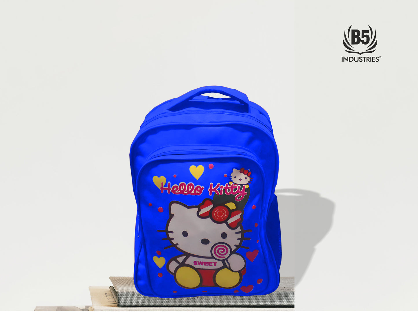 Unisex Kids School Bag Cartoon Backpacks For /Boy/Girl/Baby/ (3-12 Years) Waterproof School Bag  (R Blue, 21 L)