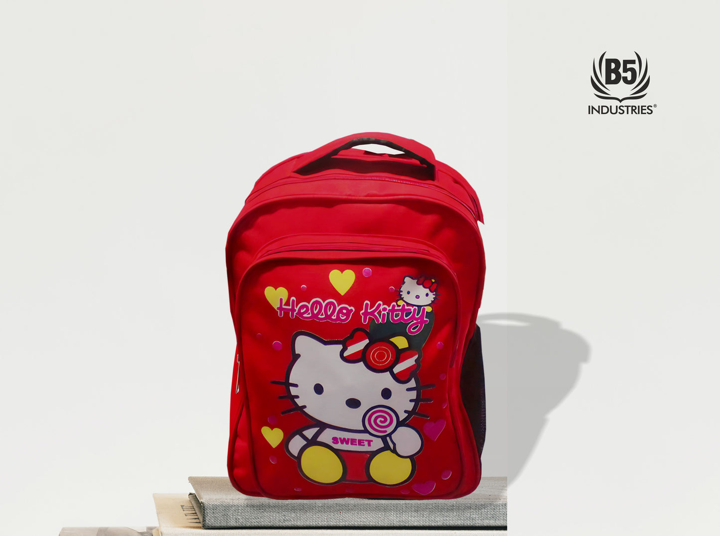 Unisex Kids School Bag Cartoon Backpacks For /Boy/Girl/Baby/ (3-12 Years) Waterproof School Bag  (Red, 21 L)