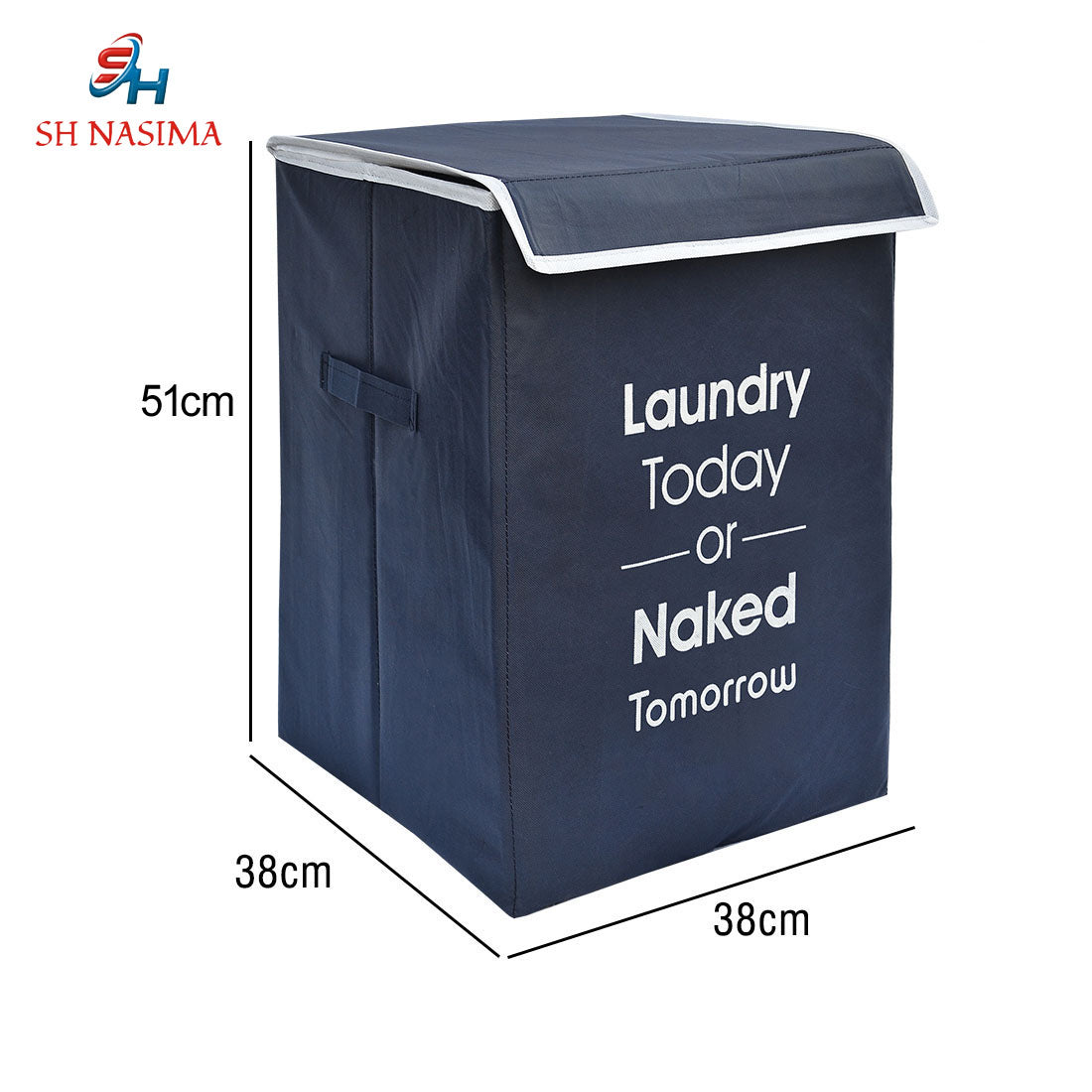 75 L Blue Laundry Bag  (Non-Woven)