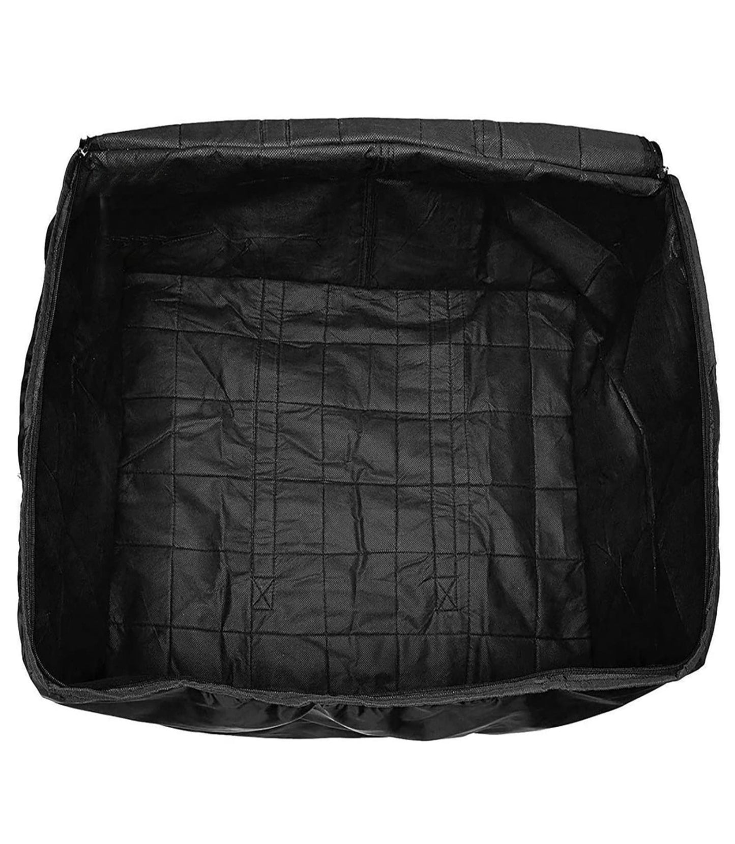 Multi Purpose Underbed Foldable Storage Bag with Zipper Closure and Strong Handle(Nylon).Clothes Storage Organizer /Blanket Cover Pack Of 1