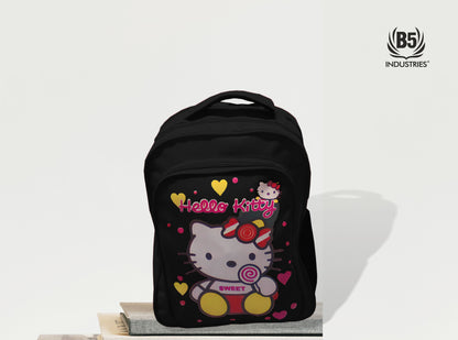 Unisex Kids School Bag Cartoon Backpacks For /Boy/Girl/Baby/ (3-12 Years) Waterproof School Bag  (Black, 21 L)