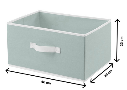 Rectangular Storage Organizer with Side Handle for Toy\Clothes\Books(Pack of 3) Storage Box (Copy) (Copy)